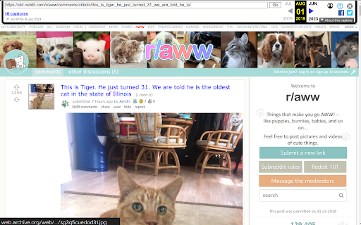 Reddit Wayback Redirector from Chrome web store to be run with OffiDocs Chromium online Reddit Wayback Redirector from Chrome web store to be run with OffiDocs Chromium online