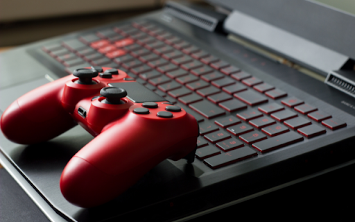 Red Game Controller on a Laptop from Chrome web store to be run with OffiDocs Chromium online Red Game Controller on a Laptop from Chrome web store to be run with OffiDocs Chromium online