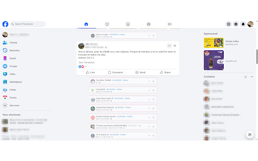 Reduce Facebook Clutter from Chrome web store to be run with OffiDocs Chromium online Reduce Facebook Clutter from Chrome web store to be run with OffiDocs Chromium online
