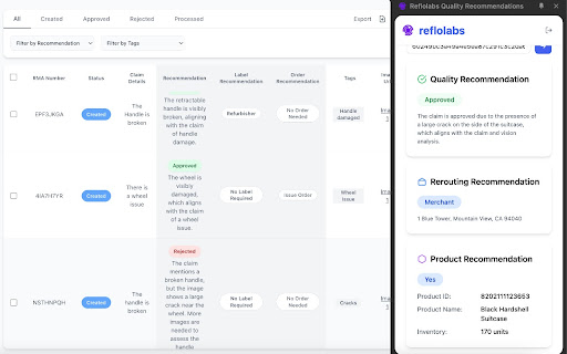 Reflolabs Quality Recommendations from Chrome web store to be run with OffiDocs Chromium online Reflolabs Quality Recommendations from Chrome web store to be run with OffiDocs Chromium online