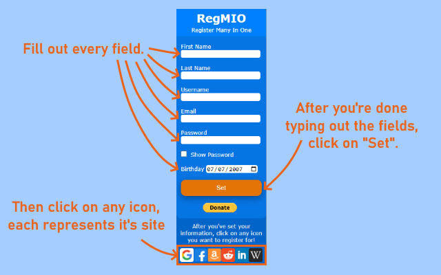 REGMIO from Chrome web store to be run with OffiDocs Chromium online REGMIO from Chrome web store to be run with OffiDocs Chromium online