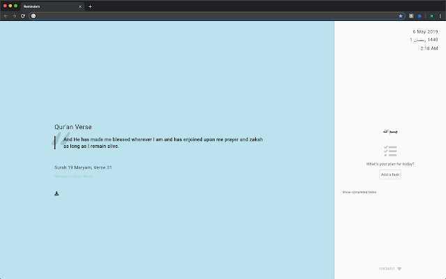 Reminders Tab from Chrome web store to be run with OffiDocs Chromium online Reminders Tab from Chrome web store to be run with OffiDocs Chromium online