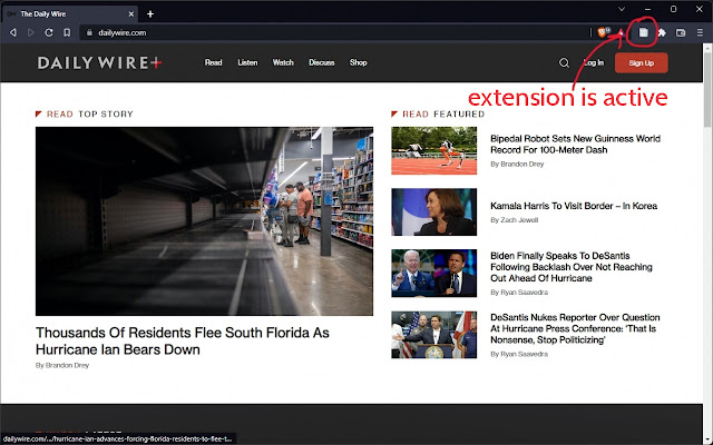 Remove Entertainment Pieces from Daily Wire from Chrome web store to be run with OffiDocs Chromium online Remove Entertainment Pieces from Daily Wire from Chrome web store to be run with OffiDocs Chromium online