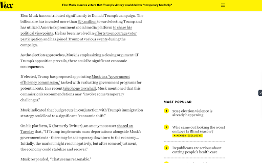 ReNews| Bias Free News Clear Facts, Zero Spin from Chrome web store to be run with OffiDocs Chromium online ReNews| Bias Free News Clear Facts, Zero Spin from Chrome web store to be run with OffiDocs Chromium online
