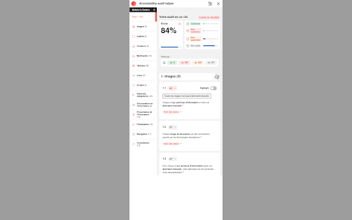 RGAA Checker from Chrome web store to be run with OffiDocs Chromium online RGAA Checker from Chrome web store to be run with OffiDocs Chromium online