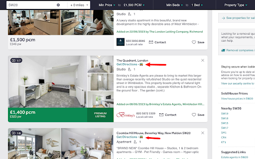 Rightmove Get Directions (Unofficial) from Chrome web store to be run with OffiDocs Chromium online Rightmove Get Directions (Unofficial) from Chrome web store to be run with OffiDocs Chromium online