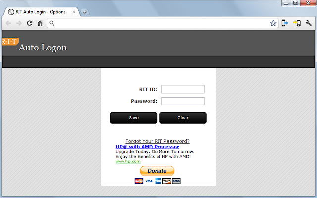 RIT Auto Logon from Chrome web store to be run with OffiDocs Chromium online RIT Auto Logon from Chrome web store to be run with OffiDocs Chromium online