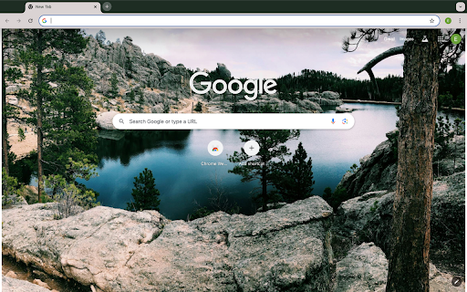 round lake and rocky mountains from Chrome web store to be run with OffiDocs Chromium online round lake and rocky mountains from Chrome web store to be run with OffiDocs Chromium online