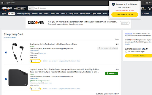 Roundup Free Shipping from Chrome web store to be run with OffiDocs Chromium online Roundup Free Shipping from Chrome web store to be run with OffiDocs Chromium online