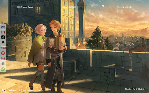 Rudeus Greyrat Wallpapers New Tab by Gameograf from Chrome web store to be run with OffiDocs Chromium online Rudeus Greyrat Wallpapers New Tab by Gameograf from Chrome web store to be run with OffiDocs Chromium online