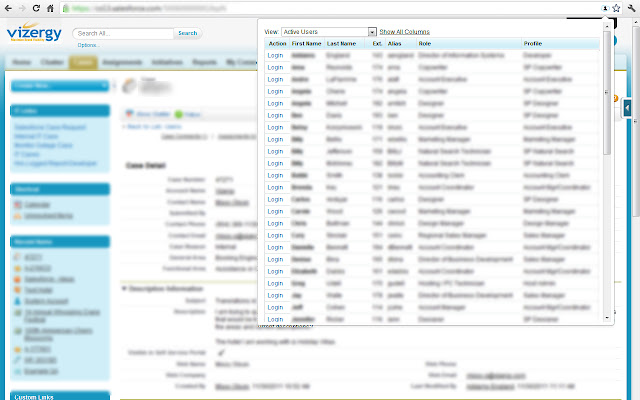 Salesforce.com Quick Login As from Chrome web store to be run with OffiDocs Chromium online Salesforce.com Quick Login As from Chrome web store to be run with OffiDocs Chromium online