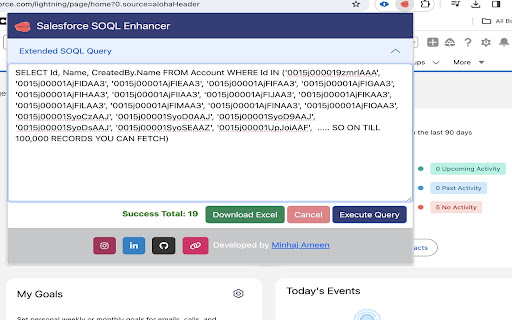Salesforce SOQL Enhancer from Chrome web store to be run with OffiDocs Chromium online Salesforce SOQL Enhancer from Chrome web store to be run with OffiDocs Chromium online