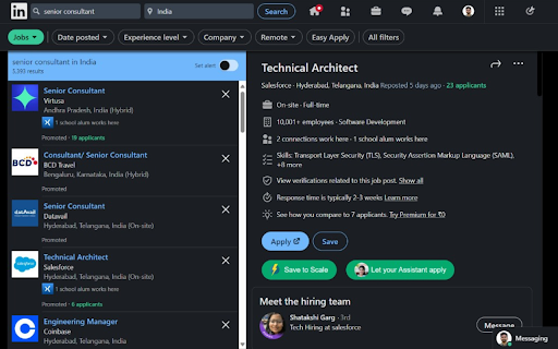 scale.jobs Career Assistants Networking tool from Chrome web store to be run with OffiDocs Chromium online scale.jobs Career Assistants Networking tool from Chrome web store to be run with OffiDocs Chromium online