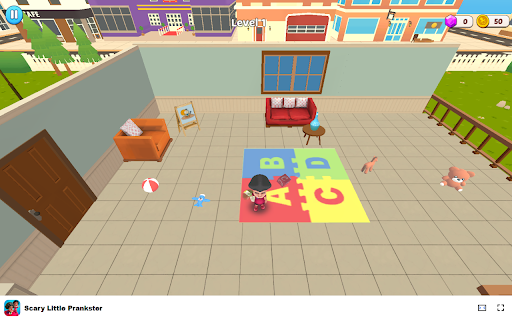 Scary Little Prankster Game Unleash hilarious chaos with epic pranks! from Chrome web store to be run with OffiDocs Chromium online Scary Little Prankster Game Unleash hilarious chaos with epic pranks! from Chrome web store to be run with OffiDocs Chromium online