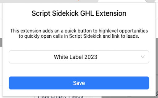 Script Sidekick GHL Extension from Chrome web store to be run with OffiDocs Chromium online Script Sidekick GHL Extension from Chrome web store to be run with OffiDocs Chromium online