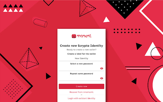 Scrypta Manent Wallet from Chrome web store to be run with OffiDocs Chromium online Scrypta Manent Wallet from Chrome web store to be run with OffiDocs Chromium online