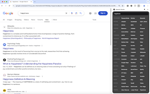 Search Dock from Chrome web store to be run with OffiDocs Chromium online Search Dock from Chrome web store to be run with OffiDocs Chromium online