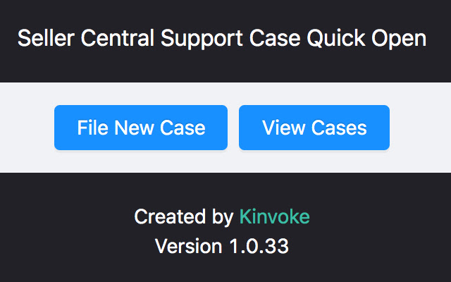 Seller Central Support Case Quick Open from Chrome web store to be run with OffiDocs Chromium online Seller Central Support Case Quick Open from Chrome web store to be run with OffiDocs Chromium online