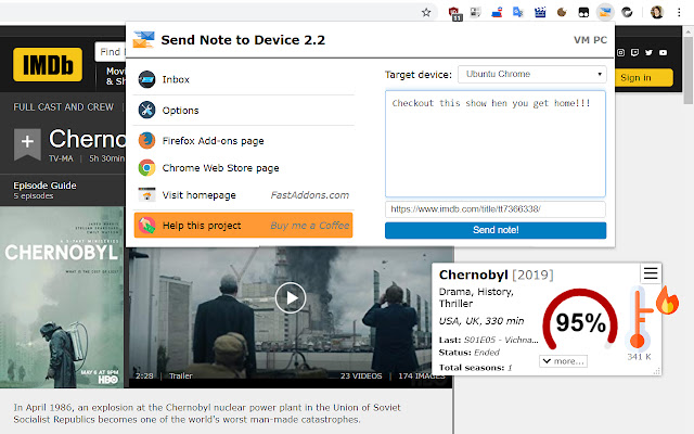 Send Note to Device from Chrome web store to be run with OffiDocs Chromium online Send Note to Device from Chrome web store to be run with OffiDocs Chromium online