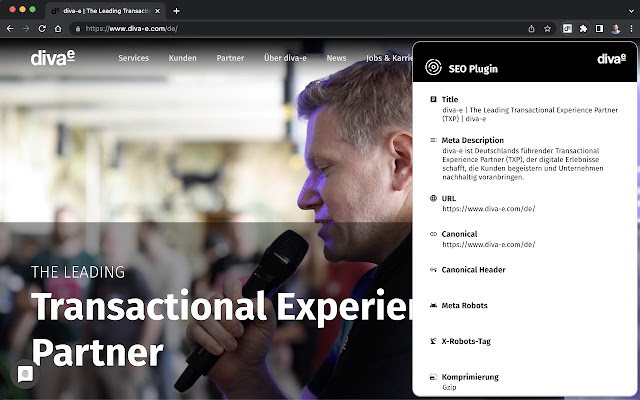 SEO Plugin diva e from Chrome web store to be run with OffiDocs Chromium online SEO Plugin diva e from Chrome web store to be run with OffiDocs Chromium online