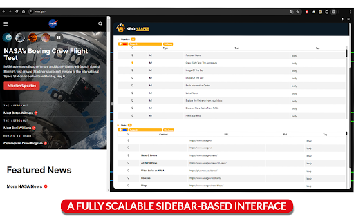 SEO Scraper from Chrome web store to be run with OffiDocs Chromium online SEO Scraper from Chrome web store to be run with OffiDocs Chromium online