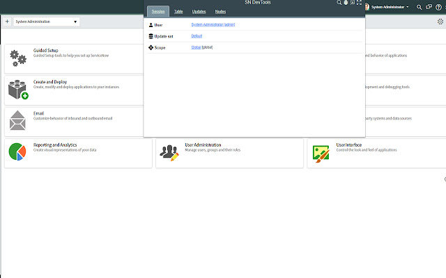 ServiceNow DevTools from Chrome web store to be run with OffiDocs Chromium online ServiceNow DevTools from Chrome web store to be run with OffiDocs Chromium online