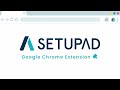 Setupad from Chrome web store to be run with OffiDocs Chromium online Setupad from Chrome web store to be run with OffiDocs Chromium online