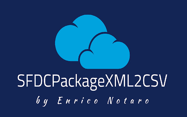 SFDCPackageXML2CSV from Chrome web store to be run with OffiDocs Chromium online SFDCPackageXML2CSV from Chrome web store to be run with OffiDocs Chromium online