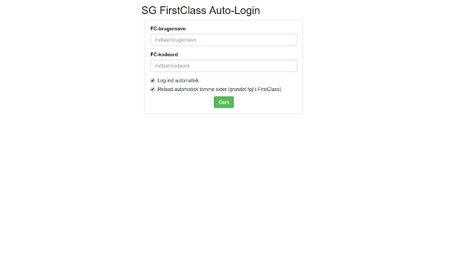 SG FirstClass Auto Login from Chrome web store to be run with OffiDocs Chromium online SG FirstClass Auto Login from Chrome web store to be run with OffiDocs Chromium online