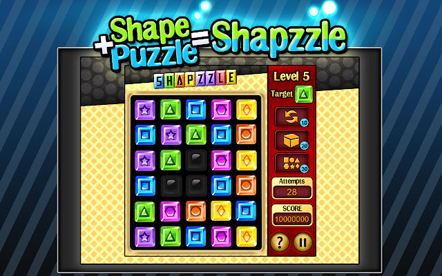 Shapzzle from Chrome web store to be run with OffiDocs Chromium online Shapzzle from Chrome web store to be run with OffiDocs Chromium online