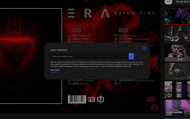 Share youtube with discord from Chrome web store to be run with OffiDocs Chromium online Share youtube with discord from Chrome web store to be run with OffiDocs Chromium online
