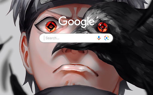 Shisui Uchiha Mangekyo Sharigan Crow Anime Theme from Chrome web store to be run with OffiDocs Chromium online Shisui Uchiha Mangekyo Sharigan Crow Anime Theme from Chrome web store to be run with OffiDocs Chromium online