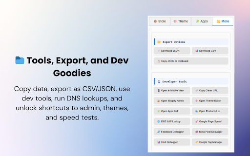 Shopify Inspector by Bliink from Chrome web store to be run with OffiDocs Chromium online Shopify Inspector by Bliink from Chrome web store to be run with OffiDocs Chromium online