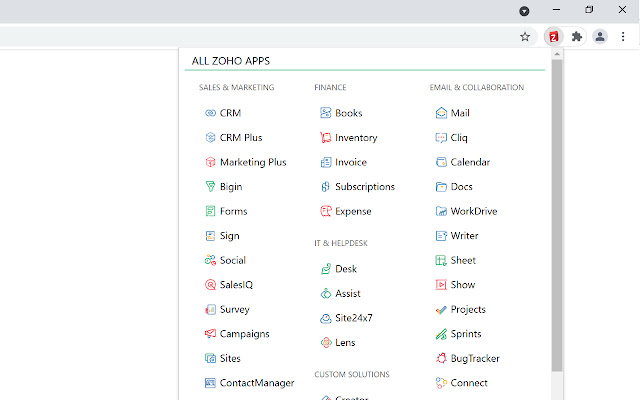 Shortcuts For Zoho from Chrome web store to be run with OffiDocs Chromium online Shortcuts For Zoho from Chrome web store to be run with OffiDocs Chromium online