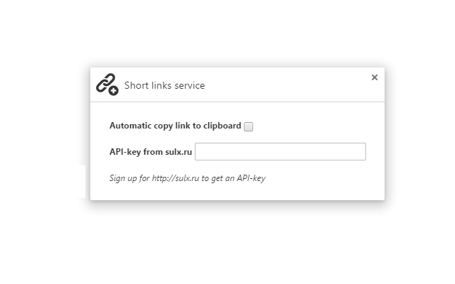 Short links service from Chrome web store to be run with OffiDocs Chromium online Short links service from Chrome web store to be run with OffiDocs Chromium online