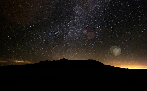 Silhouette of a Mountain under a Starry Night Sky from Chrome web store to be run with OffiDocs Chromium online Silhouette of a Mountain under a Starry Night Sky from Chrome web store to be run with OffiDocs Chromium online