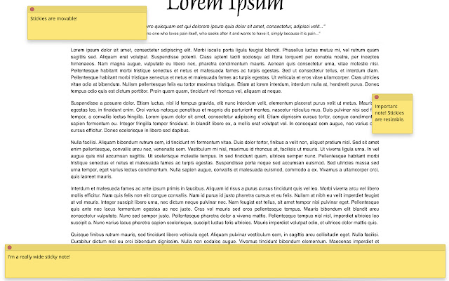 Simple Stickies from Chrome web store to be run with OffiDocs Chromium online Simple Stickies from Chrome web store to be run with OffiDocs Chromium online