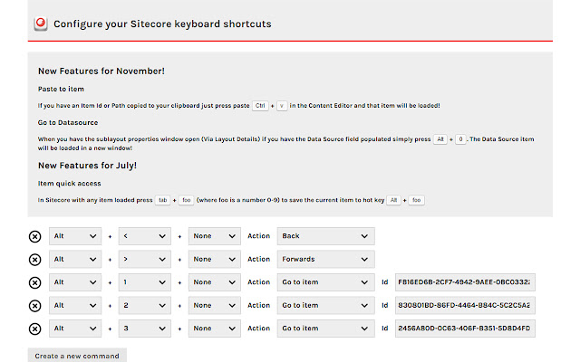 Sitecore keyboard shortcuts from Chrome web store to be run with OffiDocs Chromium online Sitecore keyboard shortcuts from Chrome web store to be run with OffiDocs Chromium online