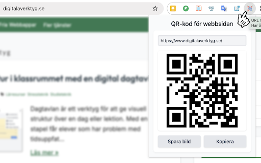 Skapa QR kod from Chrome web store to be run with OffiDocs Chromium online Skapa QR kod from Chrome web store to be run with OffiDocs Chromium online
