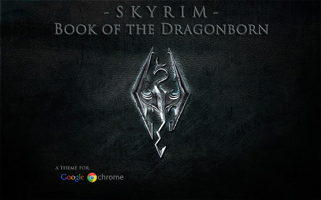 Skyrim: Book of the Dragonborn Theme from Chrome web store to be run with OffiDocs Chromium online Skyrim: Book of the Dragonborn Theme from Chrome web store to be run with OffiDocs Chromium online