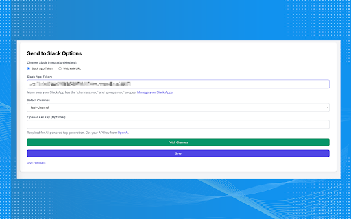Slack it! from Chrome web store to be run with OffiDocs Chromium online Slack it! from Chrome web store to be run with OffiDocs Chromium online