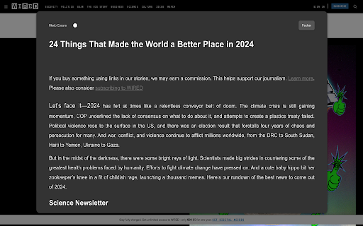 Sleek Read from Chrome web store to be run with OffiDocs Chromium online Sleek Read from Chrome web store to be run with OffiDocs Chromium online