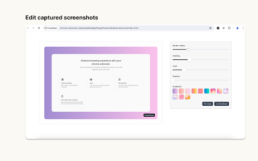 Snap Magic from Chrome web store to be run with OffiDocs Chromium online Snap Magic from Chrome web store to be run with OffiDocs Chromium online