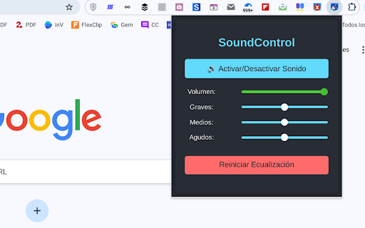 Sound Control from Chrome web store to be run with OffiDocs Chromium online Sound Control from Chrome web store to be run with OffiDocs Chromium online
