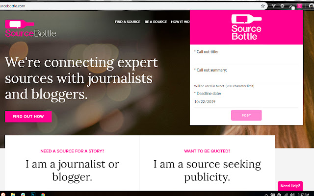 SourceBottle from Chrome web store to be run with OffiDocs Chromium online SourceBottle from Chrome web store to be run with OffiDocs Chromium online
