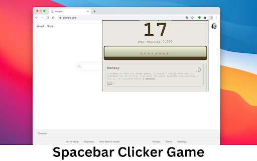 Spacebar Clicker Game from Chrome web store to be run with OffiDocs Chromium online Spacebar Clicker Game from Chrome web store to be run with OffiDocs Chromium online