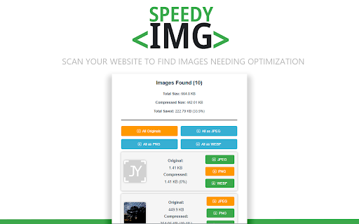 SpeedyIMG Scanner from Chrome web store to be run with OffiDocs Chromium online SpeedyIMG Scanner from Chrome web store to be run with OffiDocs Chromium online
