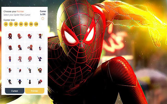 Spider Man Cursor from Chrome web store to be run with OffiDocs Chromium online Spider Man Cursor from Chrome web store to be run with OffiDocs Chromium online