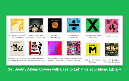 Spotify Album Cover Downloader from Chrome web store to be run with OffiDocs Chromium online Spotify Album Cover Downloader from Chrome web store to be run with OffiDocs Chromium online