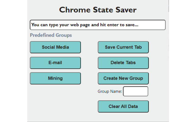 State Saver For Chrome from Chrome web store to be run with OffiDocs Chromium online State Saver For Chrome from Chrome web store to be run with OffiDocs Chromium online
